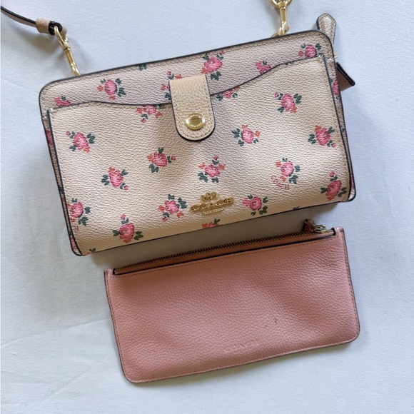 Coach Pop Up Messenger Bag in Floral Bloom crossbody bag - Picture 4 of 13